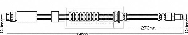 BORG & BECK Jarruletku BBH8162